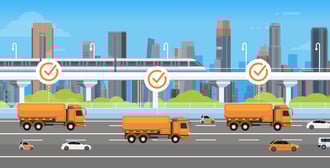 GPS location data for transportation management