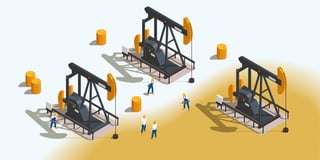 SCADA system for oil and gas with real-time well data for upstream and midstream operations