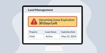 How to prevent oil and gas lease expiration with software