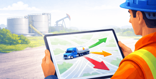 A transportation management system dashboard displaying load tickets