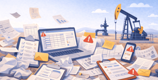 Issues of manual paper emissions tracking