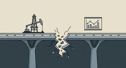 Challenges in oil and gas workflows like data silos and operational inefficiency.