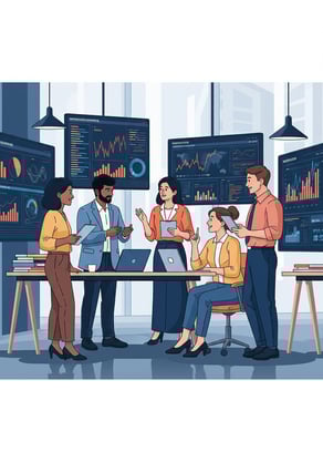 Oil and gas automation, financial transformation, industry leaders.