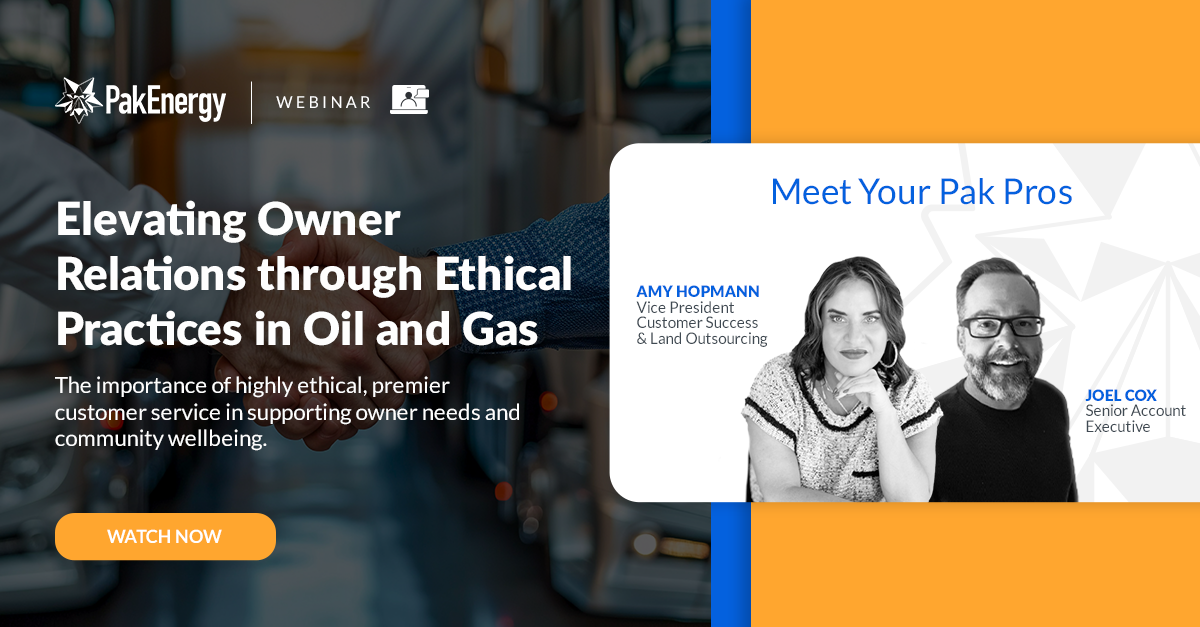 Elevating Owner Relations through Ethical Practices in O&G - Watch Now