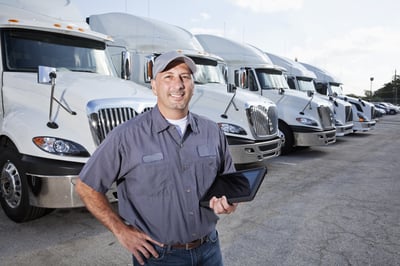 Improving fleet performance trucking software