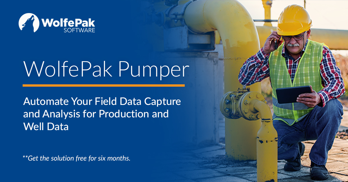 WolfePak Pumper: Faster, Easier Access to Production Data