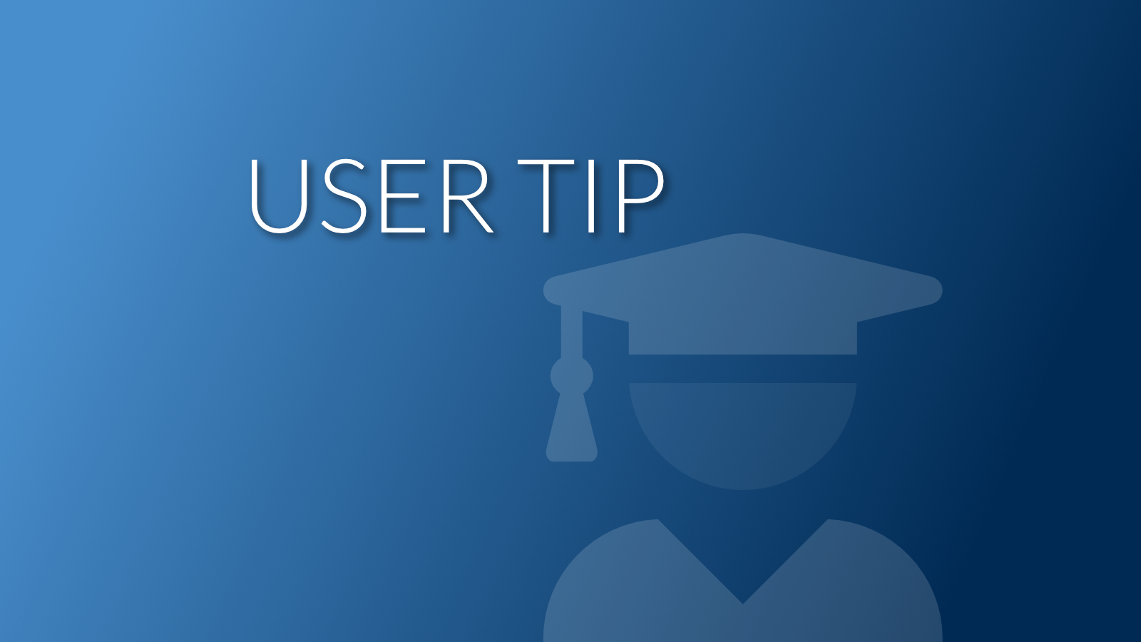 User Tip: Setting up AFE and AFE Reporting