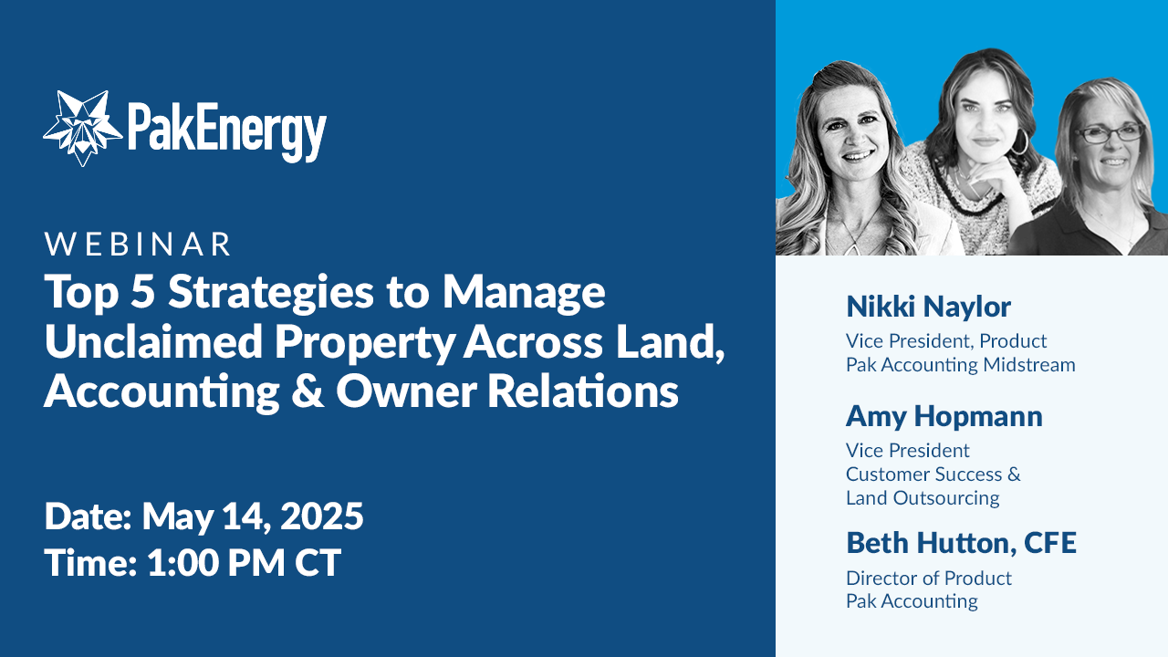 Webinar - Top 5 Strategies to Manage Unclaimed Property Across Land, Accounting & Owner Relations
