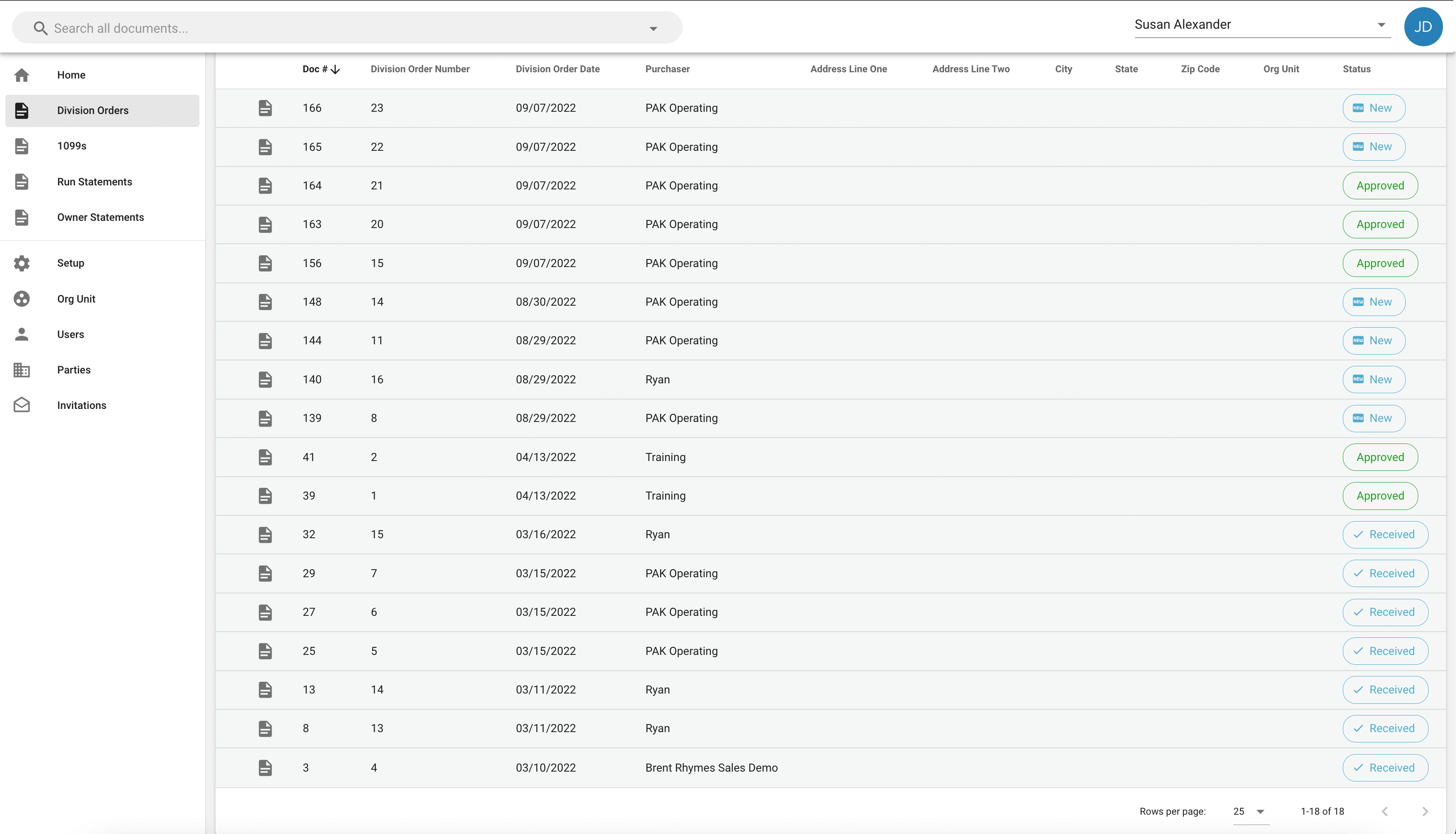 PE Exchange Owner Relations Portal 3 - DO automation list-1