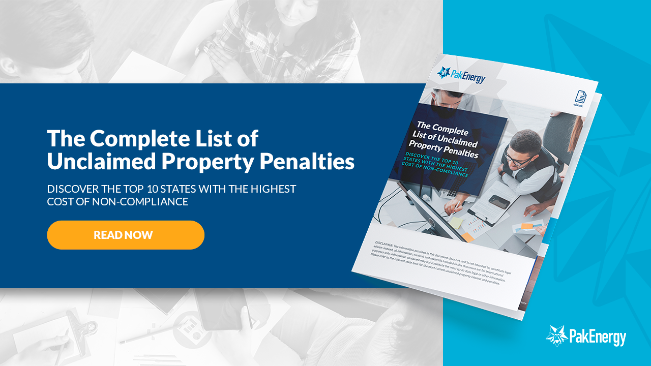 The Complete List of Unclaimed Property Penalties