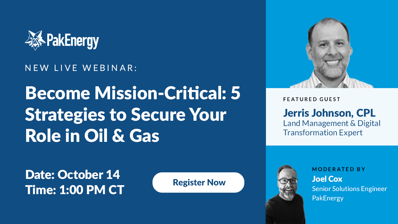Webinar - Become Mission-Critical: 5 Strategies to Secure Your Role in Oil & Gas