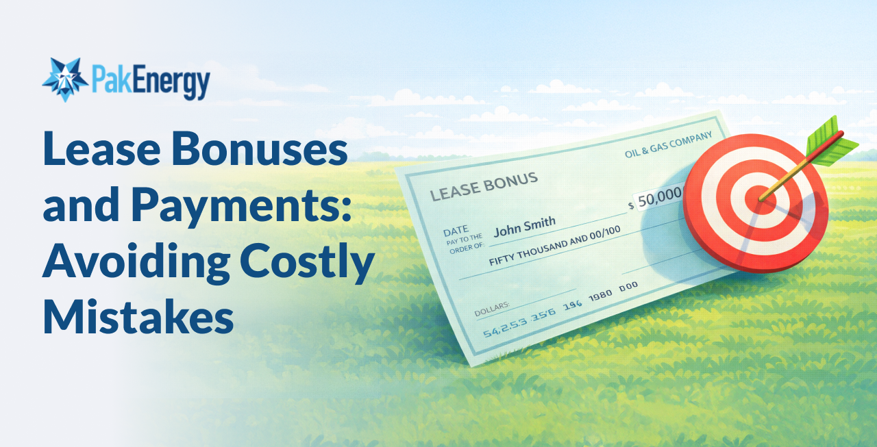 Lease Bonuses and Payments: Avoiding Costly Mistakes