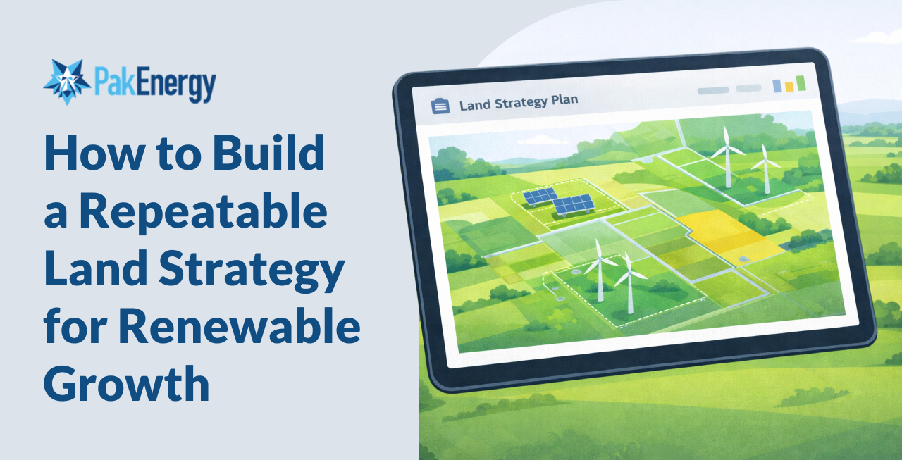How to Build a Repeatable Land Strategy for Renewable Growth
