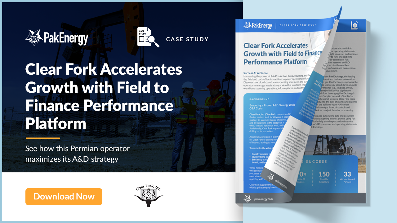 Clear Fork Accelerates Growth with Field to Finance Performance Platform