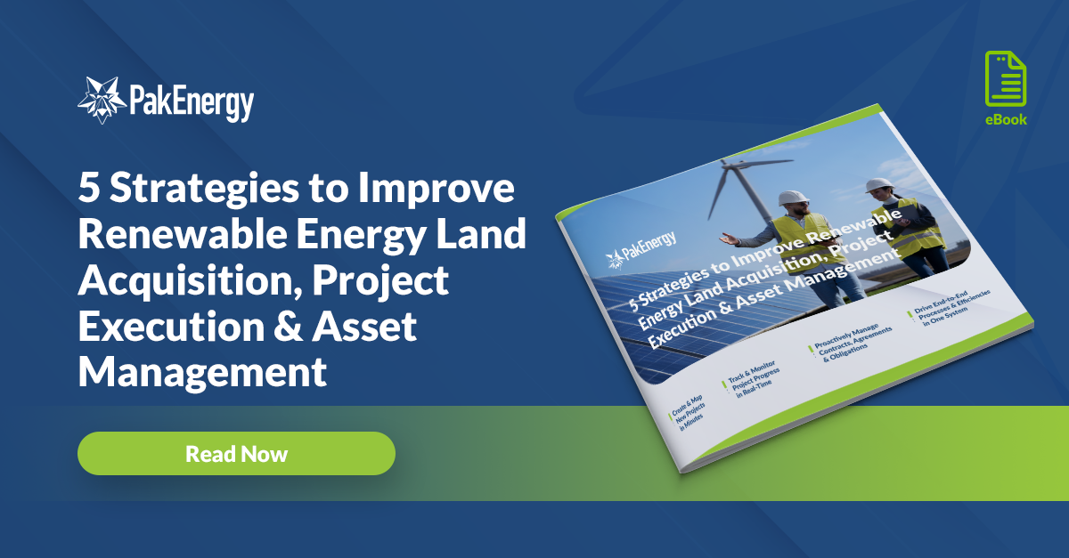 5 Strategies to Improve Renewable Energy Land Acquisition, Project Execution & Asset Management