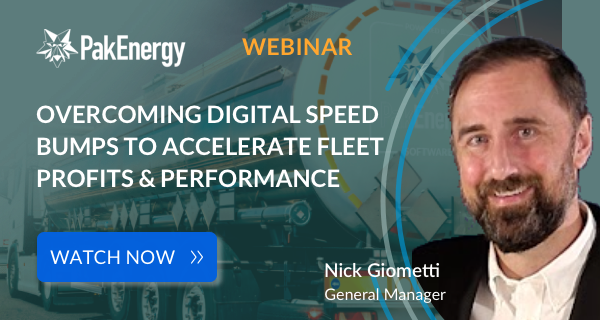 Webinar: Overcoming Digital Speed Bumps to Accelerate Fleet Profits & Performance