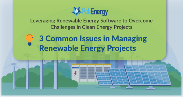 3 Common Issues in Managing Renewable Energy Projects