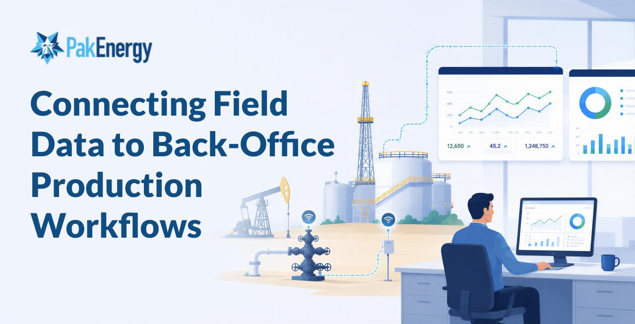 Connecting Field Data to Back-Office Production Workflows