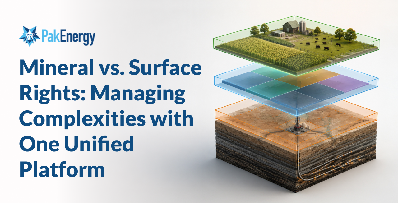 Mineral vs. Surface Rights: Managing Complexities with One Unified Platform