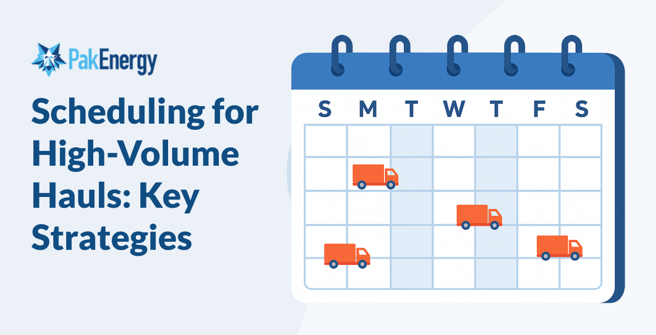 Scheduling for High-Volume Hauls: Key Strategies