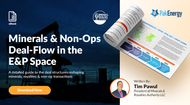 Minerals & Non-Op Deal-Flow From the E&P Space