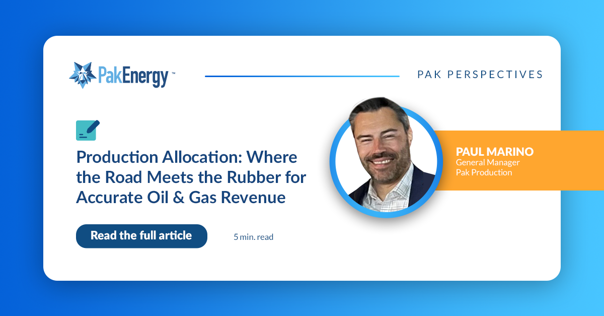 Production Allocation: Where the Road Meets the Rubber for Accurate Oil & Gas Revenue
