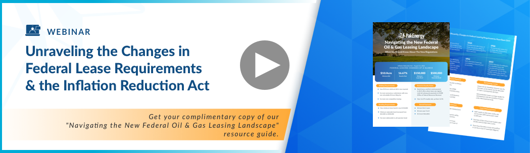 Tips on managing the changing requirements in Federal Leases & the Inflation Reduction Act