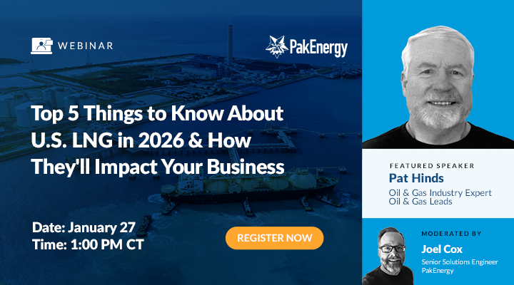 Webinar - Top 5 Things to Know About U.S. LNG in 2026 & How They Will Impact Your Business