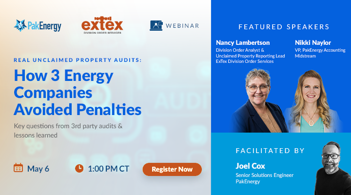 Webinar - Real Unclaimed Property Audits: How 3 Energy Companies Avoided Penalties