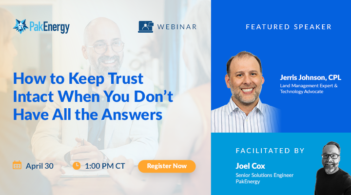 Webinar - How to Keep Trust Intact When You Don’t Have All the Answers