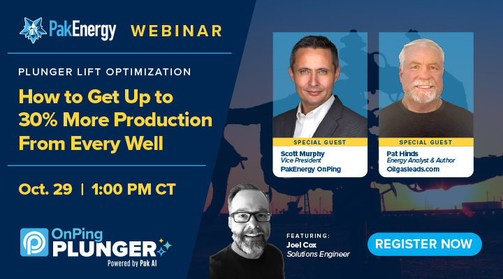 Webinar - Plunger Lift Optimization: How to Get Up to 30% More Production from Every Well