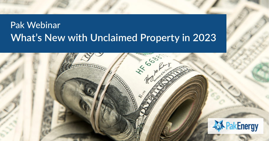 Webinar: What's New with Unclaimed Property in 2023