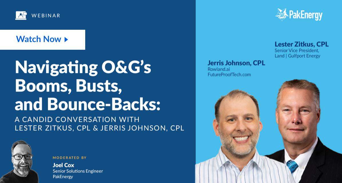 Webinar - Navigating O&G's Booms, Busts, and Bounce-Backs