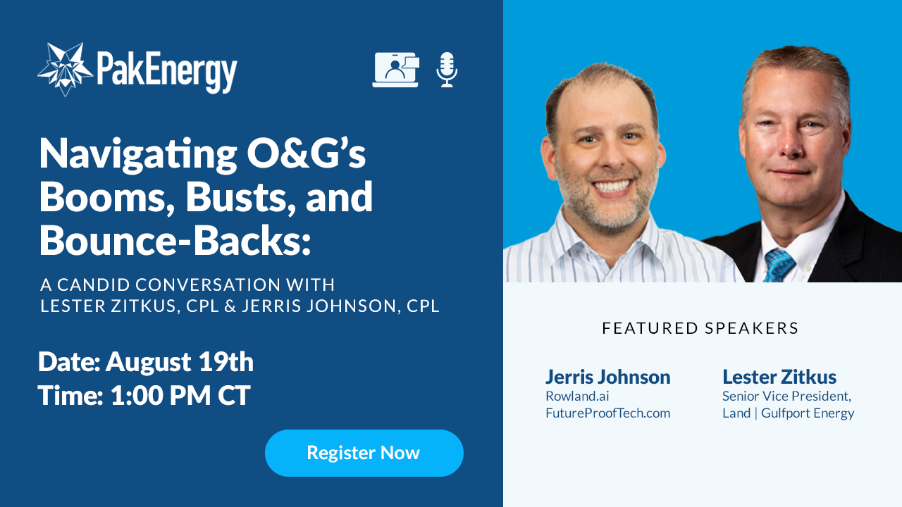 Webinar - Navigating O&G's Booms, Busts, and Bounce-Backs