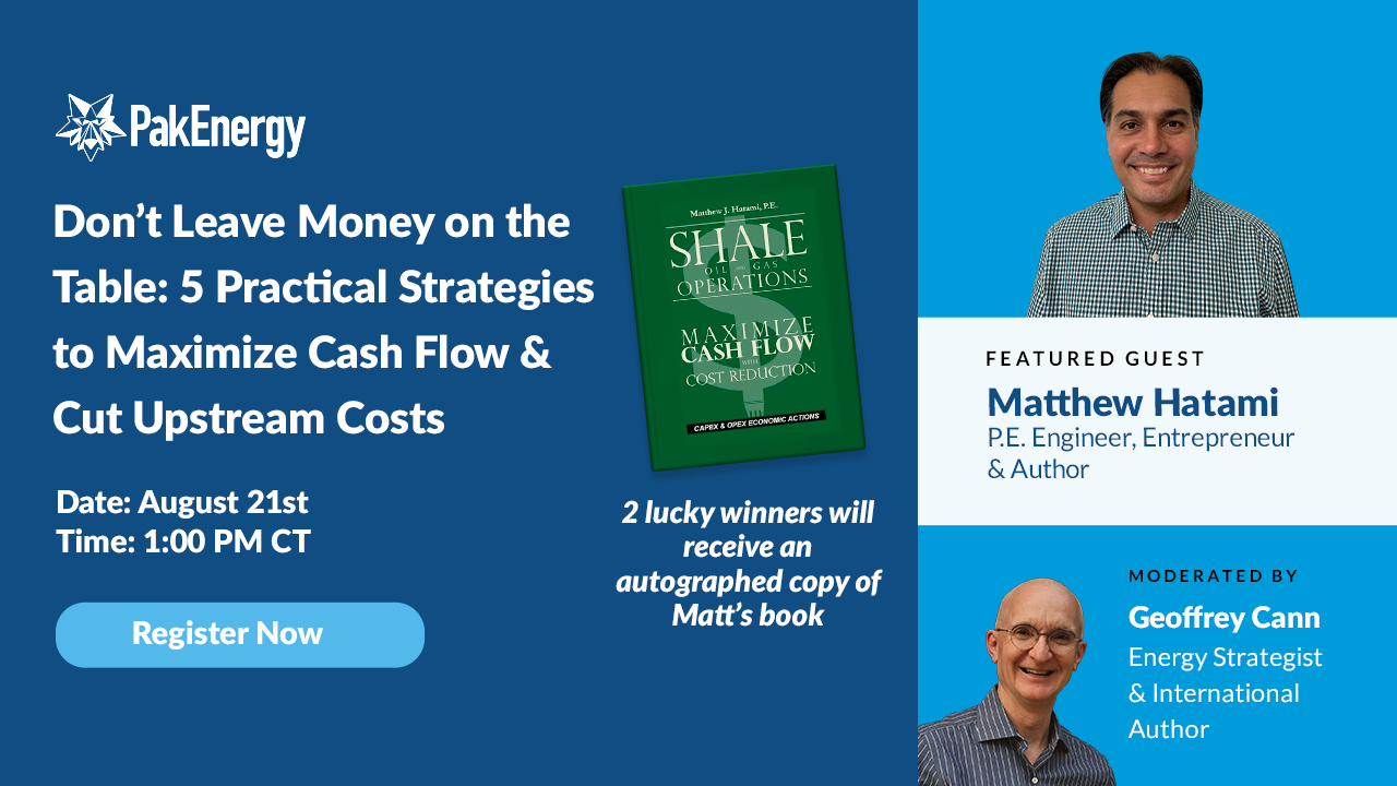 Webinar - 5 Practical Strategies to Maximize Cash Flow & Cut Upstream Costs