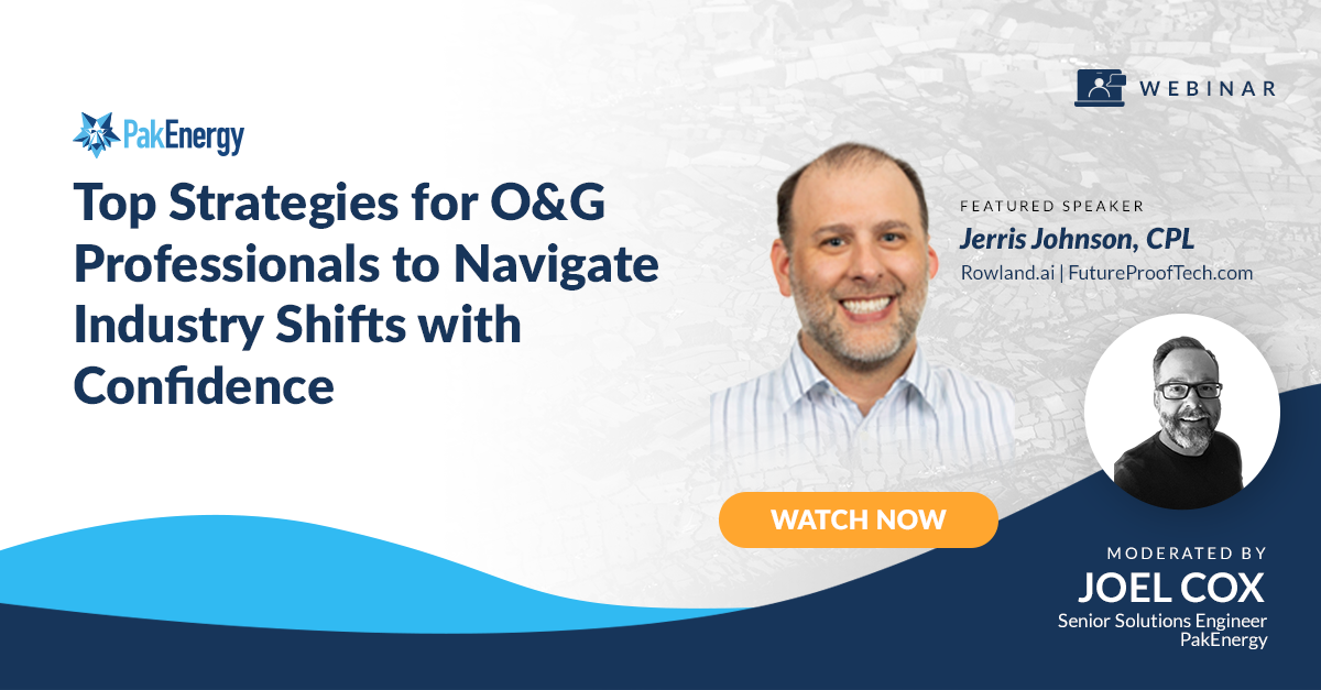 Webinar - Top Strategies for O&G Professionals to Navigate Industry Shifts with Confidence