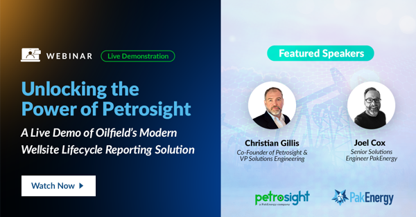 Webinar: Unlocking Power of Petrosight - April2025