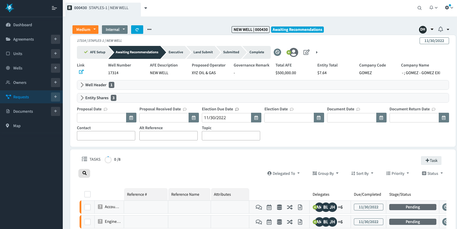 Pak Land - Workflow